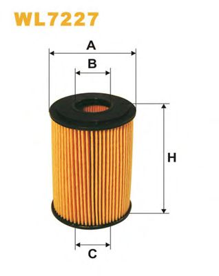 WIX FILTERS wl7227 -  Масляный фильтр